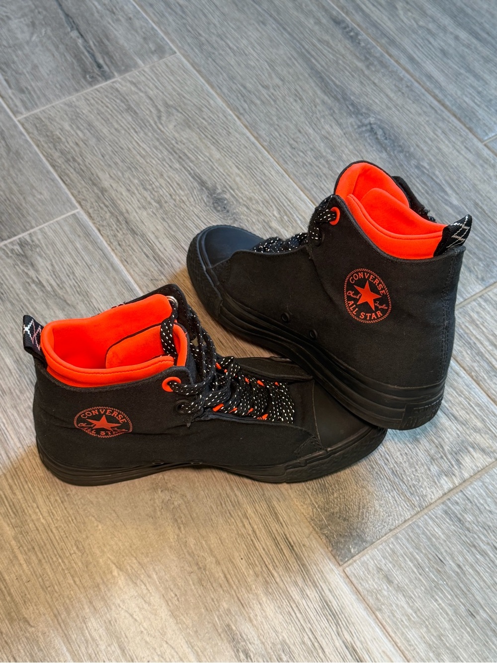 Converse Chuck Taylor Selene Shield Lunarlon Black Sneakers Women's 6 UK 4